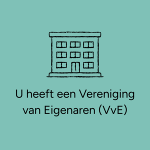 U heeft een Vereniging van Eigenaren (VvE)